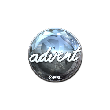 Sticker | advent (Foil) | Katowice 2019 image 360x360