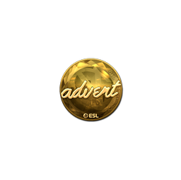 Sticker | advent (Gold) | Katowice 2019