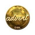 Sticker | advent (Gold) | Katowice 2019 image 120x120