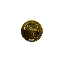 Sticker | ableJ (Gold) | Katowice 2019