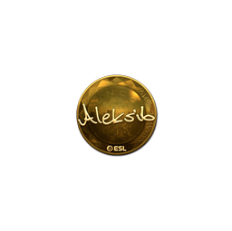 Sticker | Aleksib (Gold) | Katowice 2019