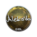 Sticker | Aleksib (Foil) | Katowice 2019 image 120x120