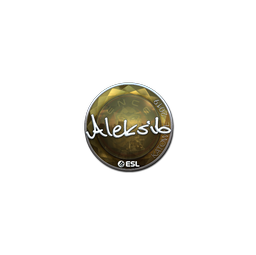Sticker | Aleksib (Foil) | Katowice 2019