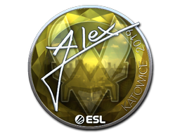 ステッカー | ALEX (Foil) | Katowice 2019