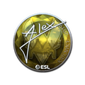 Sticker | ALEX (Foil) | Katowice 2019 image 120x120