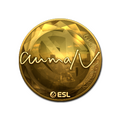Sticker | aumaN (Gold) | Katowice 2019 image 120x120