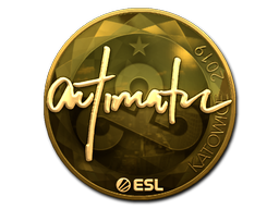 ステッカー | autimatic (Gold) | Katowice 2019