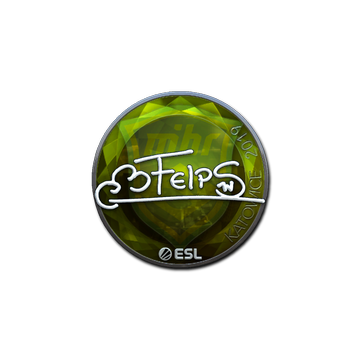 Sticker | felps (Foil) | Katowice 2019 image 360x360