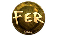 Sticker | fer (Gold) | Katowice 2019