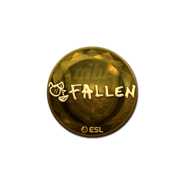 Sticker | FalleN (Gold) | Katowice 2019 image 360x360