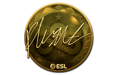 Sticker | flusha (Gold) | Katowice 2019