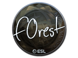 Sticker | f0rest (Foil) | Katowice 2019