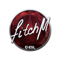 Sticker | fitch (Foil) | Katowice 2019 image 120x120