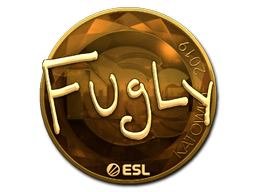 Sticker | FugLy (Gold) | Katowice 2019