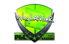 Sticker | wayLander (Foil) | Krakow 2017