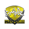 Sticker | s1mple | Krakow 2017 image 120x120