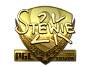 Sticker | Stewie2K (Goud) | Krakow 2017