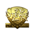 Sticker | Stewie2K (Gold) | Krakow 2017 image 120x120