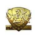 Sticker | Stewie2K (Gold) | Krakow 2017 image 120x120