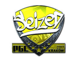 Sticker | seized  | Krakow 2017