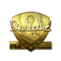 Sticker | Skadoodle (Gold) | Krakow 2017 image 120x120