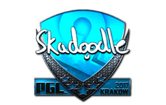 Sticker | Skadoodle (Foil) | Krakow 2017