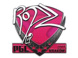 สติกเกอร์ | ropz | Krakow 2017