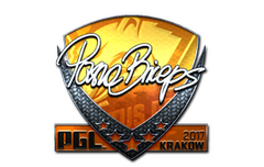 Sticker | pashaBiceps (Foil) | Krakow 2017