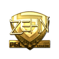 Sticker | zehN (Gold) | Krakow 2017 image 120x120
