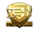Sticker | zehN (Gold) | Krakow 2017