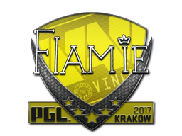 Klistermærke | flamie | Krakow 2017