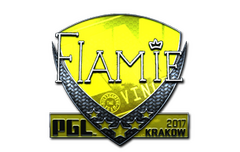 Sticker | flamie (Foil) | Krakow 2017