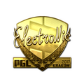 Sticker | electronic (Gold) | Krakow 2017 image 120x120