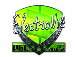 Sticker | electronic (Foil) | Krakow 2017