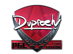 Стикер | dupreeh (ламиниран) | Krakow 2017