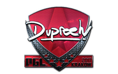 Sticker | dupreeh (Foil) | Krakow 2017