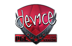 Sticker | device (Foil) | Krakow 2017