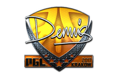 Sticker | dennis (Foil) | Krakow 2017