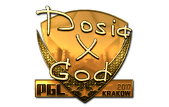 Sticker | Dosia (Gold) | Krakow 2017