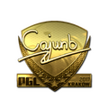 Sticker | cajunb (Gold) | Krakow 2017 image 120x120