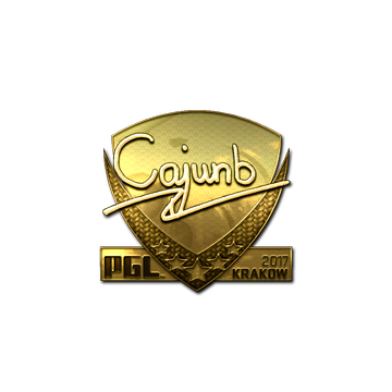 Sticker | cajunb (Gold) | Krakow 2017 image 360x360