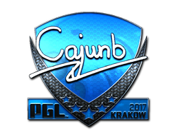 Стикер | cajunb (ламиниран) | Krakow 2017