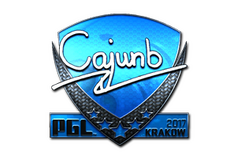 Sticker | cajunb (Foil) | Krakow 2017