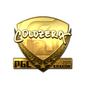 Sticker | coldzera (Gold) | Krakow 2017 image 120x120