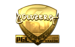 Sticker | coldzera (Gold) | Krakow 2017