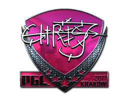 Sticker | chrisJ (Glimmend) | Krakow 2017