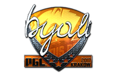 Sticker | byali (Foil) | Krakow 2017