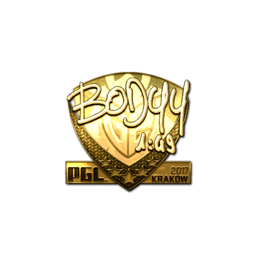Sticker | bodyy (Gold) | Krakow 2017 image 360x360