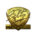Sticker | boltz (Gold) | Krakow 2017 image 120x120