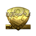 Sticker | autimatic (Gold) | Krakow 2017 image 120x120